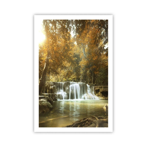 Plakát - Parkový vodopád - 61x91 cm