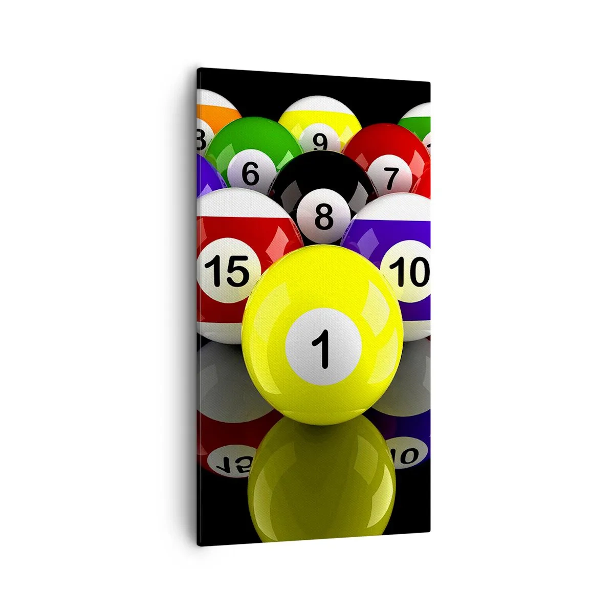 Obraz na plátně - Různé barvy hry - 55x100 cm