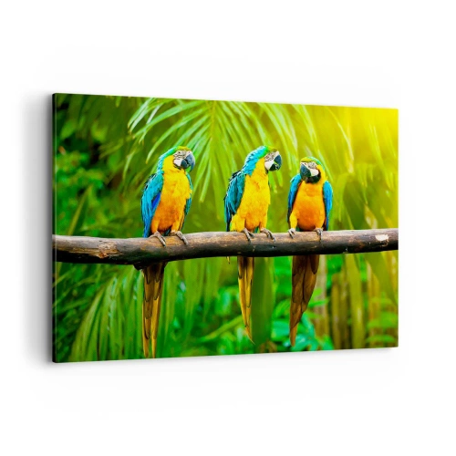 Obraz na plátně - Slyšela jsi, že ona…? - 100x70 cm