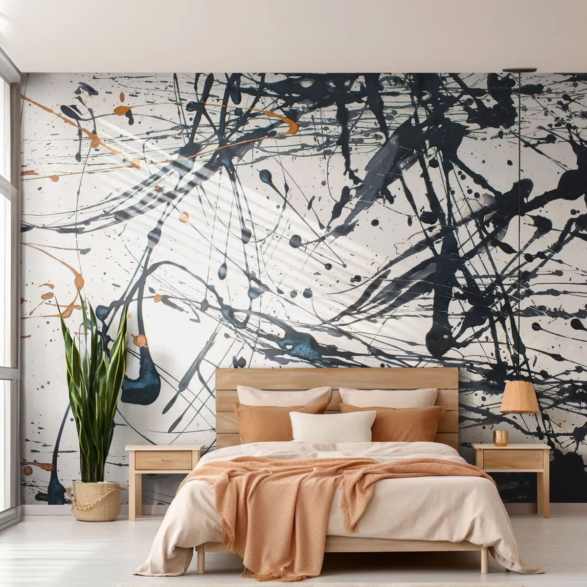 Fototapeta Standard Eco - Se smyslem nebo bez smyslu? - Abstrakce, Grafika, Kus - 400x280 cm