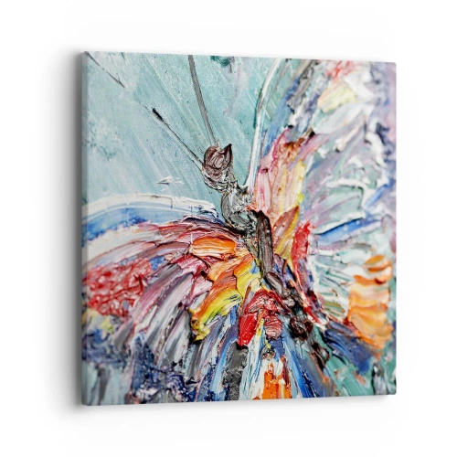 Obraz na plátně - Namalovaný přírodou - 40x40 cm