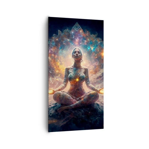 Obraz na plátně - Proudění dobré energie - 65x120 cm