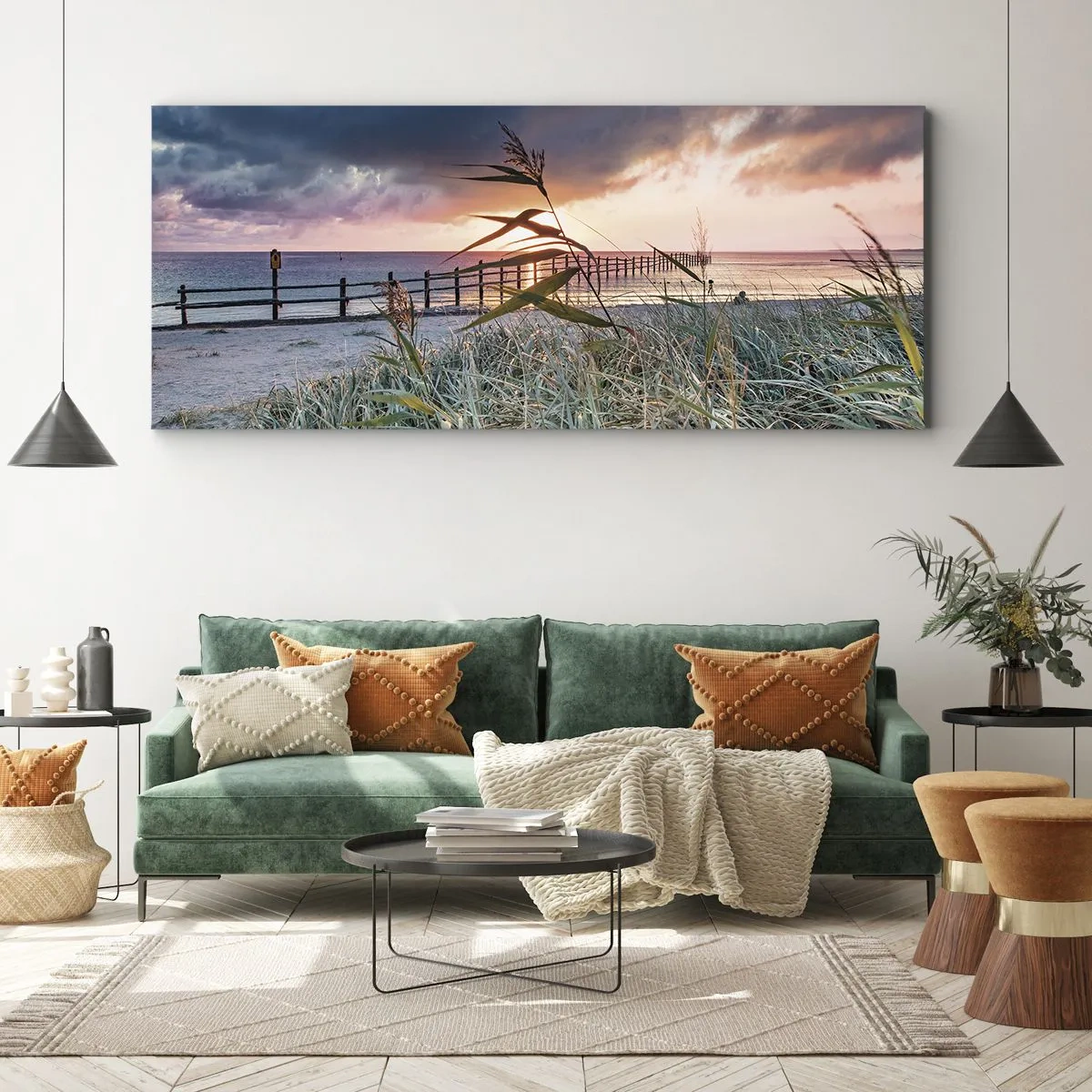 Obraz na plátně - Neodváto větrem - 140x50 cm