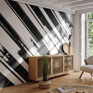 Fototapeta Samolepicí Deluxe Sticker - Intenzivní a dynamická kompozice - Vektor, Minimalismus, Moderní - 400x280 cm
