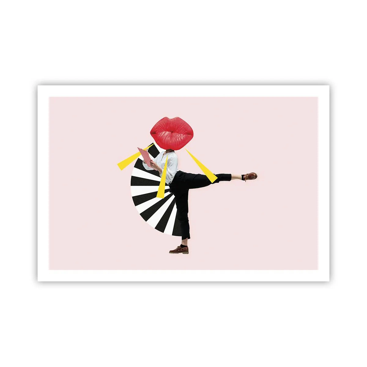 Plakát - Surrealistický pop-art - 91x61 cm