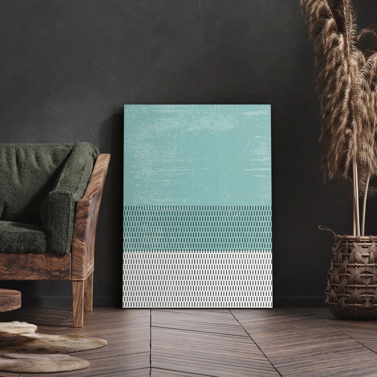 Obraz na plátně - Vyvážená kompozice - 55x100 cm