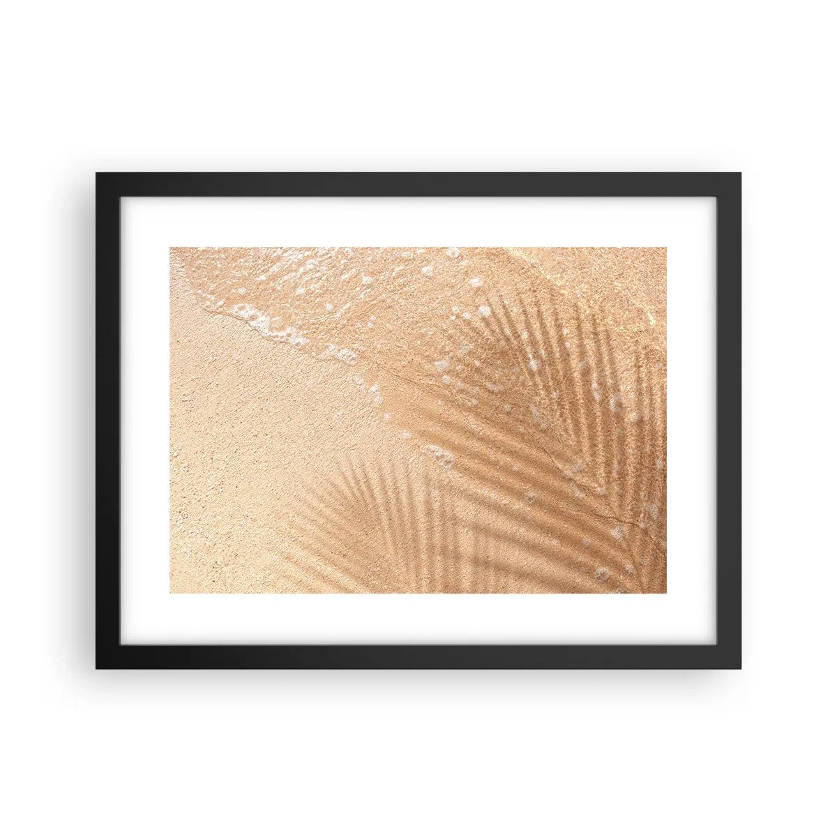 Plakát v černém rámu - Stín horkého léta - 40x30 cm
