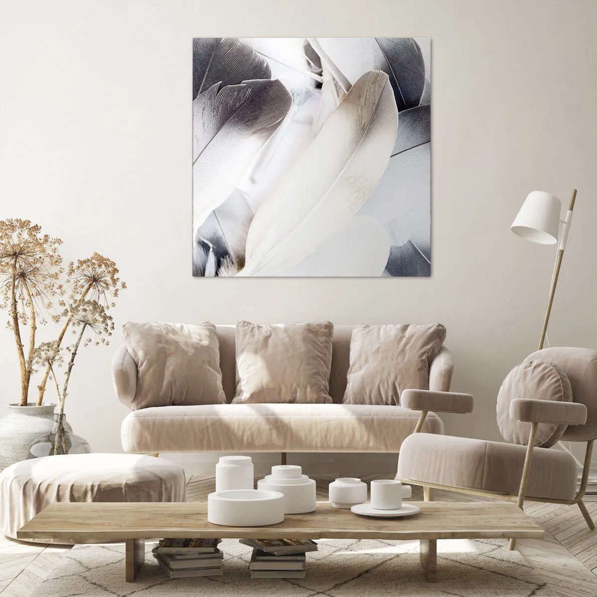 Obraz na plátně - Téměř andělské - 50x50 cm