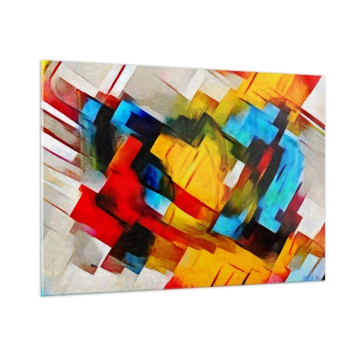 Obraz na skle - Vícebarevné vrstvy - 100x70 cm