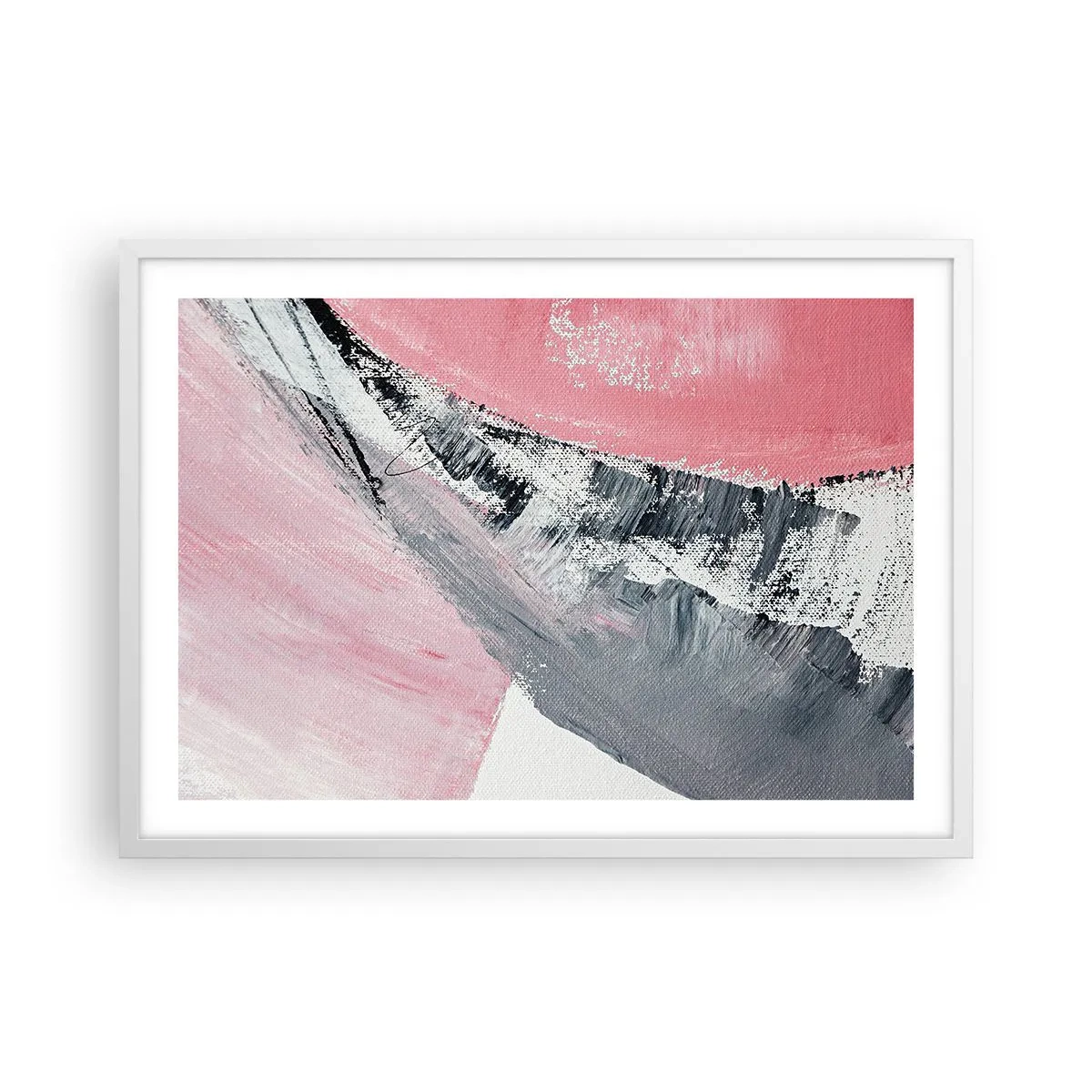 Plakát v bílém rámu - Sladěná kompozice - 70x50 cm