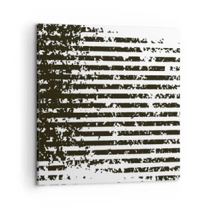 Obraz na plátně - Rytmus a šum - 50x50 cm
