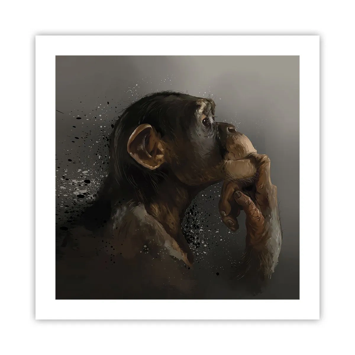 Plakát - Určitě myslitel - 50x50 cm