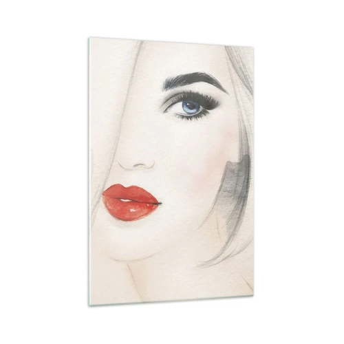 Obraz na skle - Hypnotizuje a omamuje - 70x100 cm