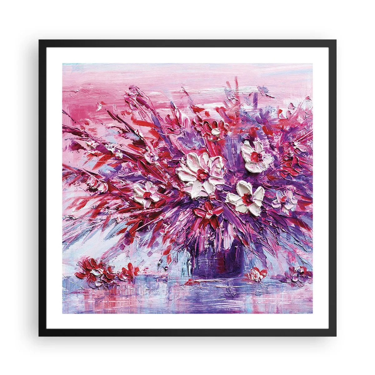 Plakát v černém rámu - Nevinnost a vášeň - 60x60 cm