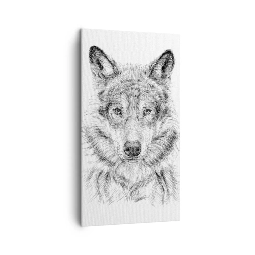 Obraz na plátně - Rozený vůdce - 45x80 cm