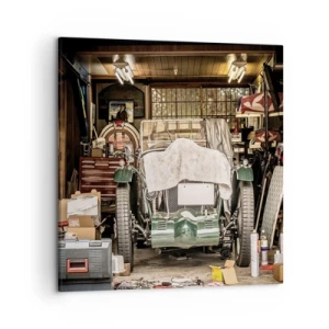 Obraz na plátně - Zpět do minulosti - 50x50 cm