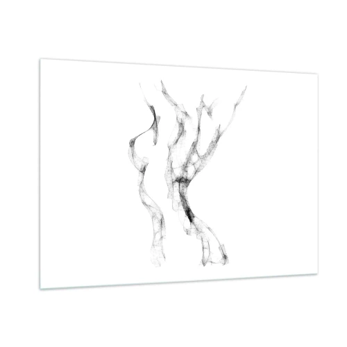 Obraz na skle - Krásná a silná - 100x70 cm