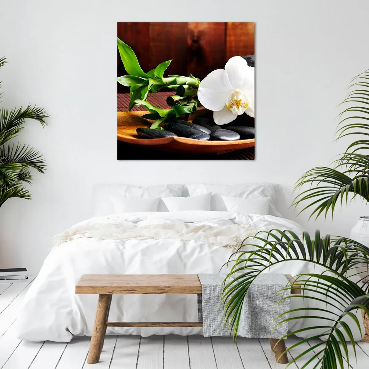 Obraz na plátně - Oddejte se doteku přírody - 40x40 cm