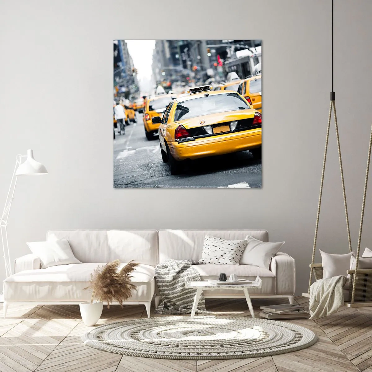 Obraz na plátně - Pouze v tomto městě - 70x70 cm