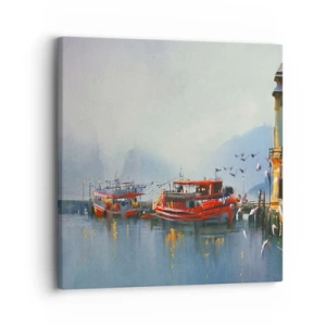 Obraz na plátně - Na konci světa - 30x30 cm