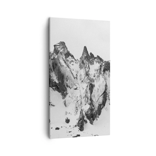 Obraz na plátně - Hrozivý žulový hřeben - 45x80 cm