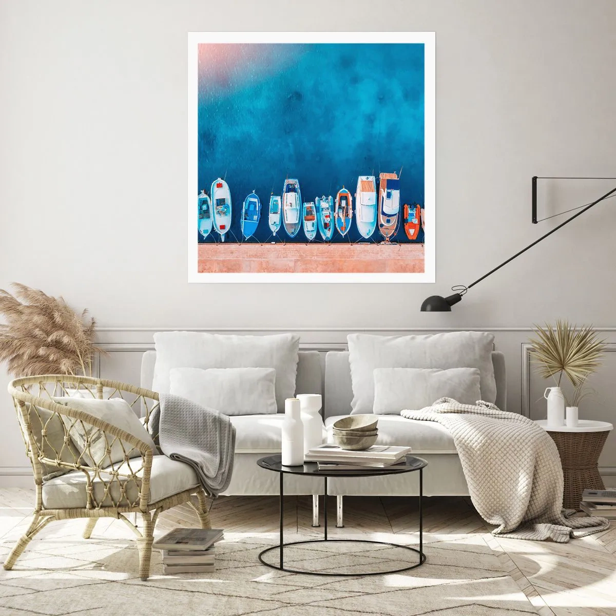 Plakát - V řadě za sebou - 50x50 cm