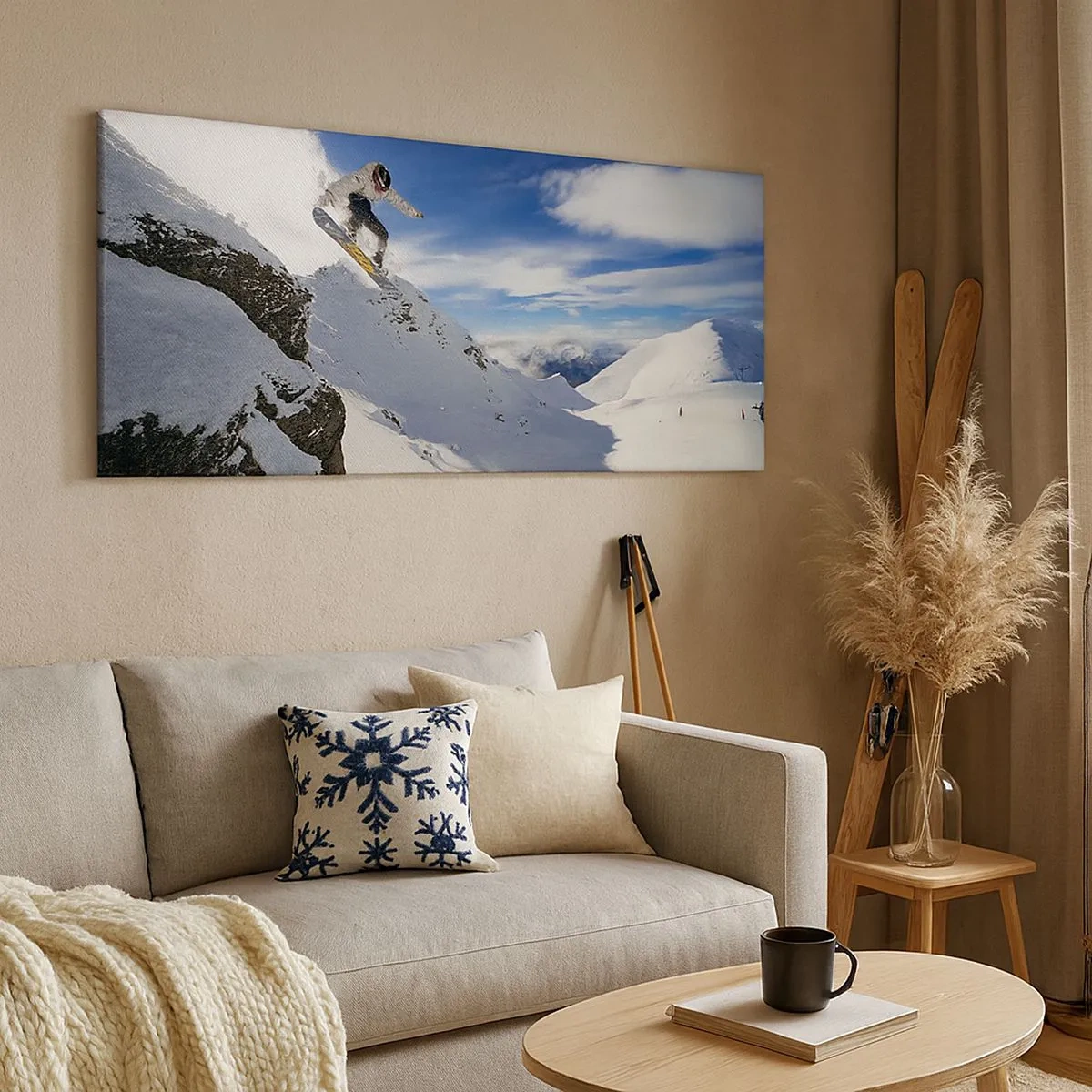 Obraz na plátně - Svoboda bez hranic - 100x40 cm