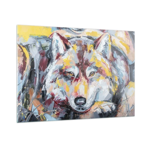Obraz na skle - Klid mezi blízkými - 100x70 cm