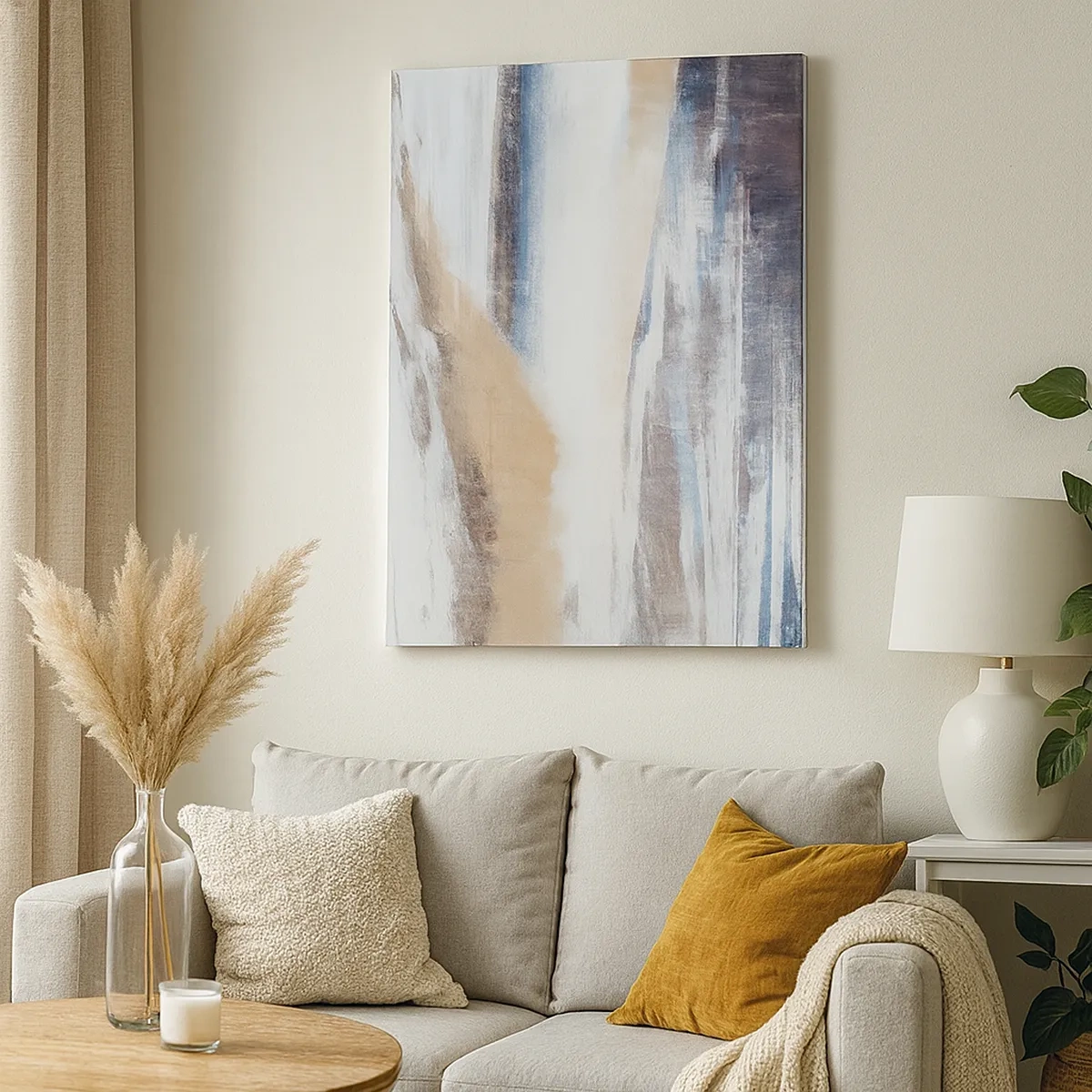 Obraz na plátně - Zimní kompozice - 50x70 cm