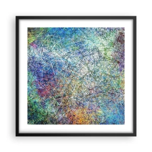 Plakát v černém rámu - To není tak jednoduché - 50x50 cm