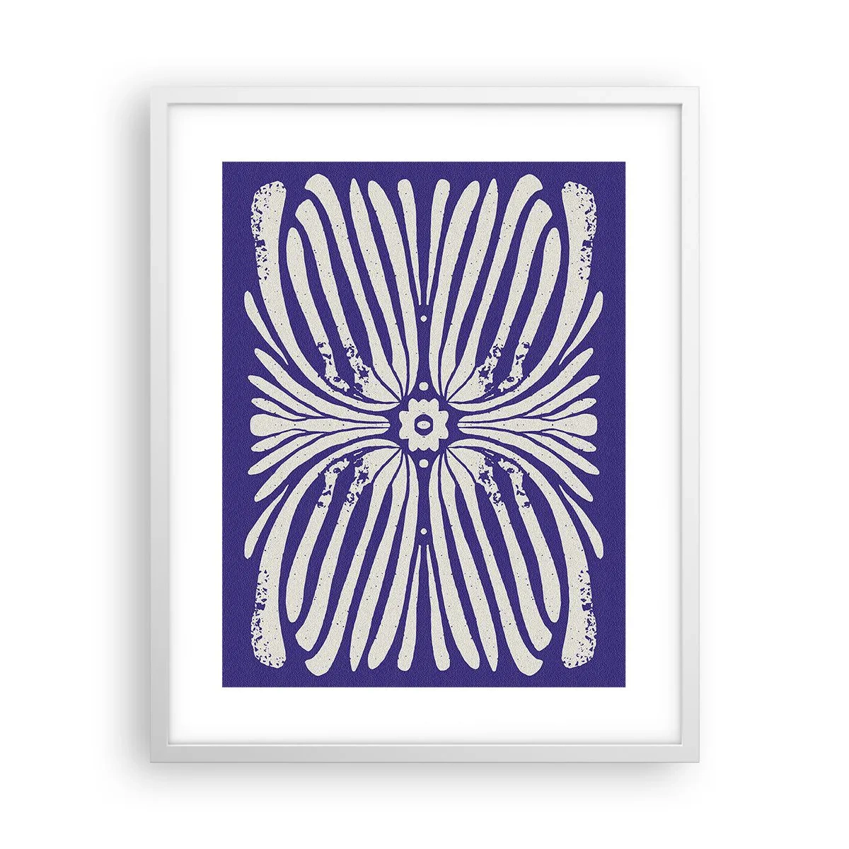 Plakát v bílém rámu - Etnické inspirace - 40x50 cm