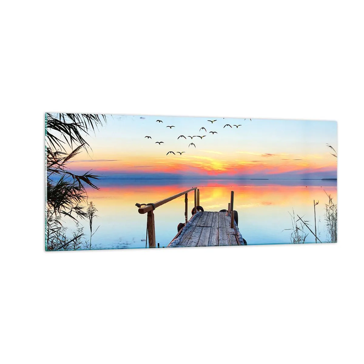 Obraz na skle - Je čas vrátit se… - 100x40 cm