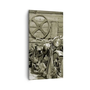 Obraz na plátně - V kůlně strýce Vládi - 55x100 cm