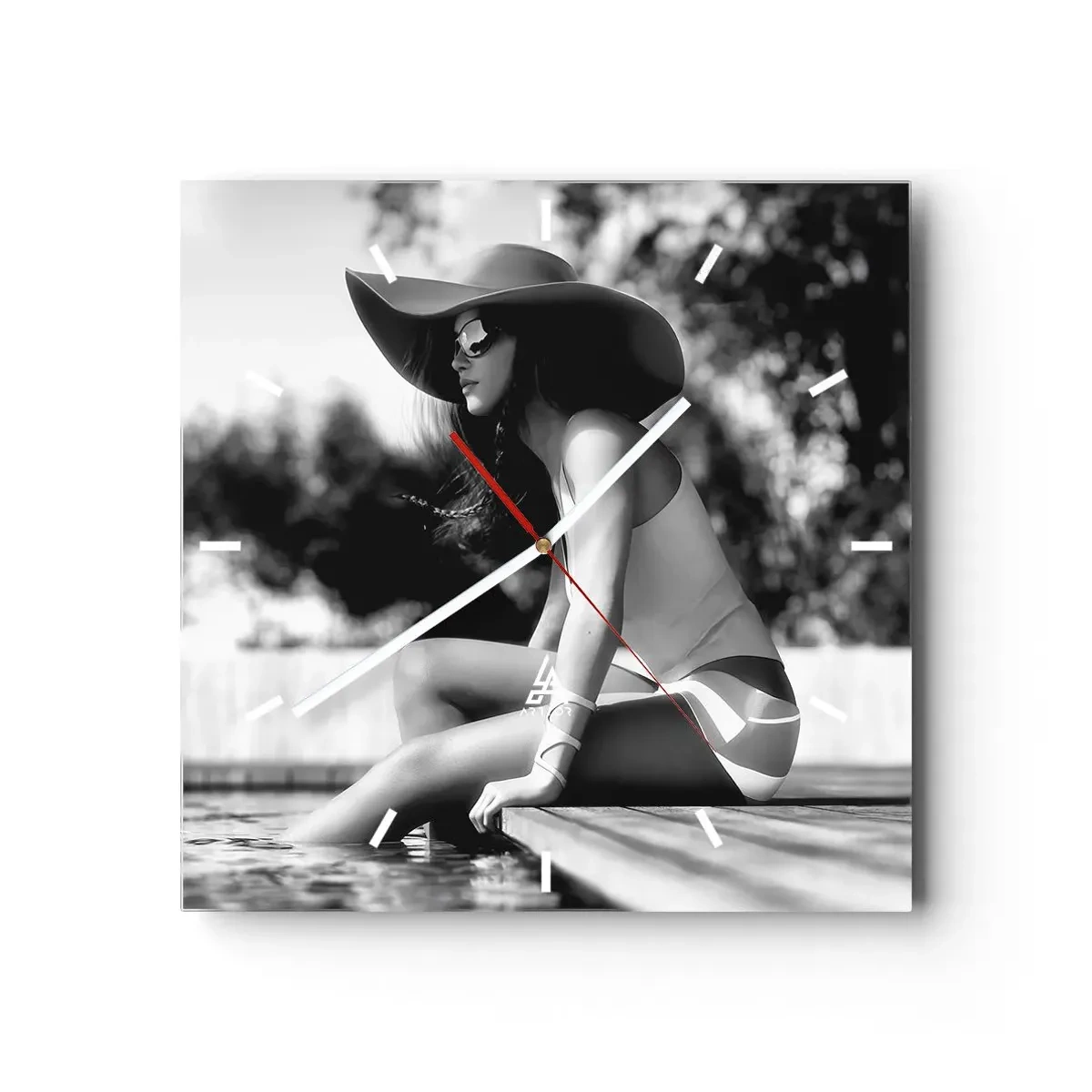 Nástěnné hodiny - Letní sen - 40x40 cm