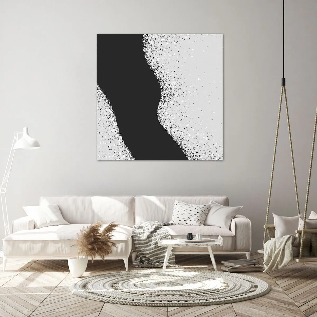 Obraz na plátně - Plynulá rovnováha - 40x40 cm