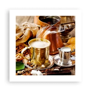 Plakát - Hezký den! - 40x40 cm