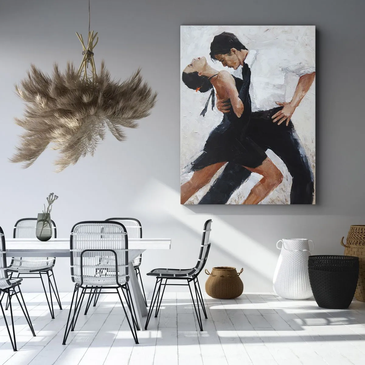 Obraz na plátně - Tango mých tužeb a snů - 55x100 cm