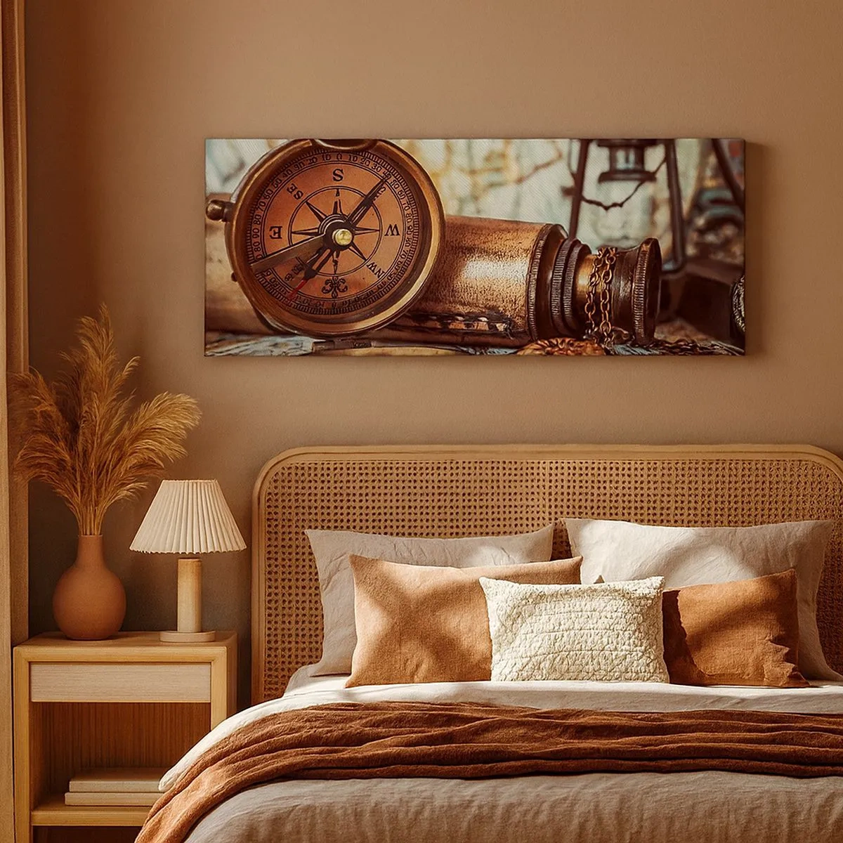 Obraz na plátně - Pirátské dobrodružství v Karibiku čeká - 100x40 cm