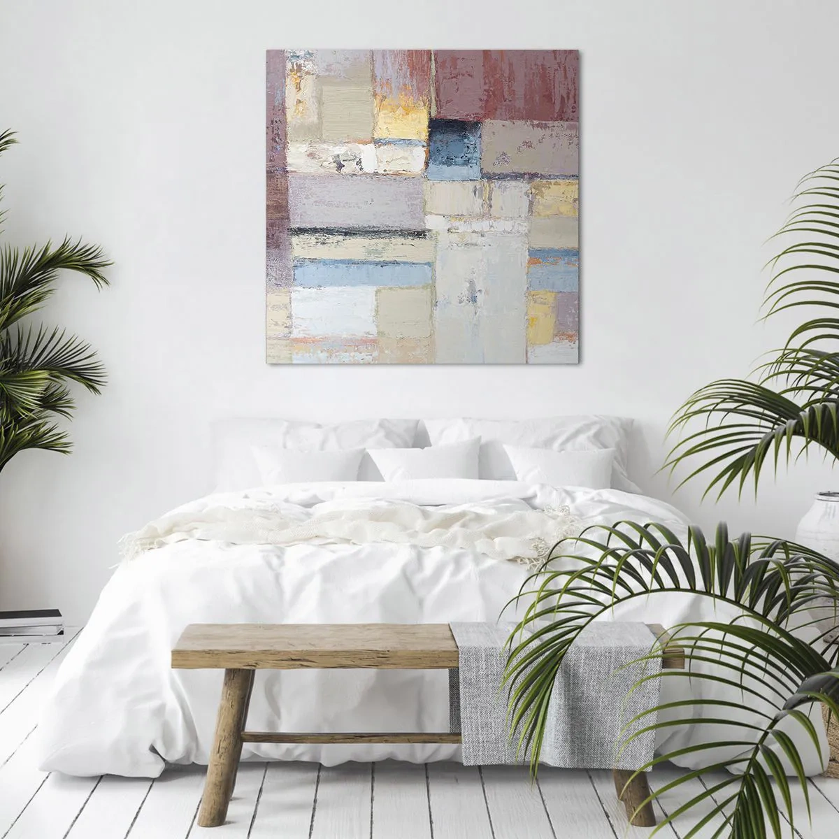 Obraz na plátně - Klid geometrie - 50x50 cm