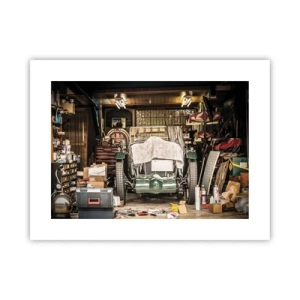 Plakát - Zpět do minulosti - 40x30 cm