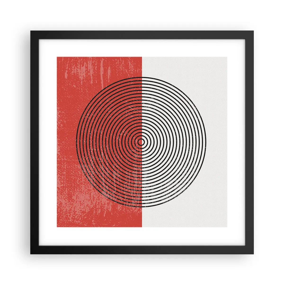 Plakát v černém rámu - Přesný zásah - 40x40 cm