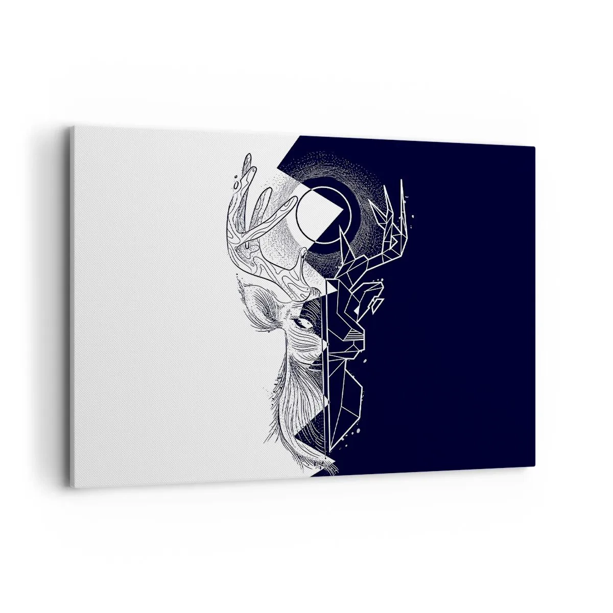 Obraz na plátně - Válka a jednota opaků - 100x70 cm