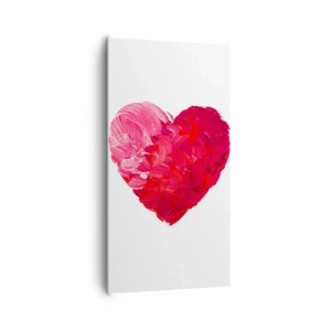 Obraz na plátně - All you need is love - 65x120 cm