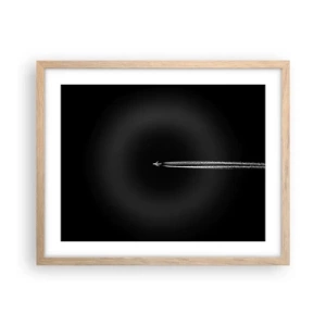 Plakát v rámu světlý dub - Do jiné dimenze - 50x40 cm