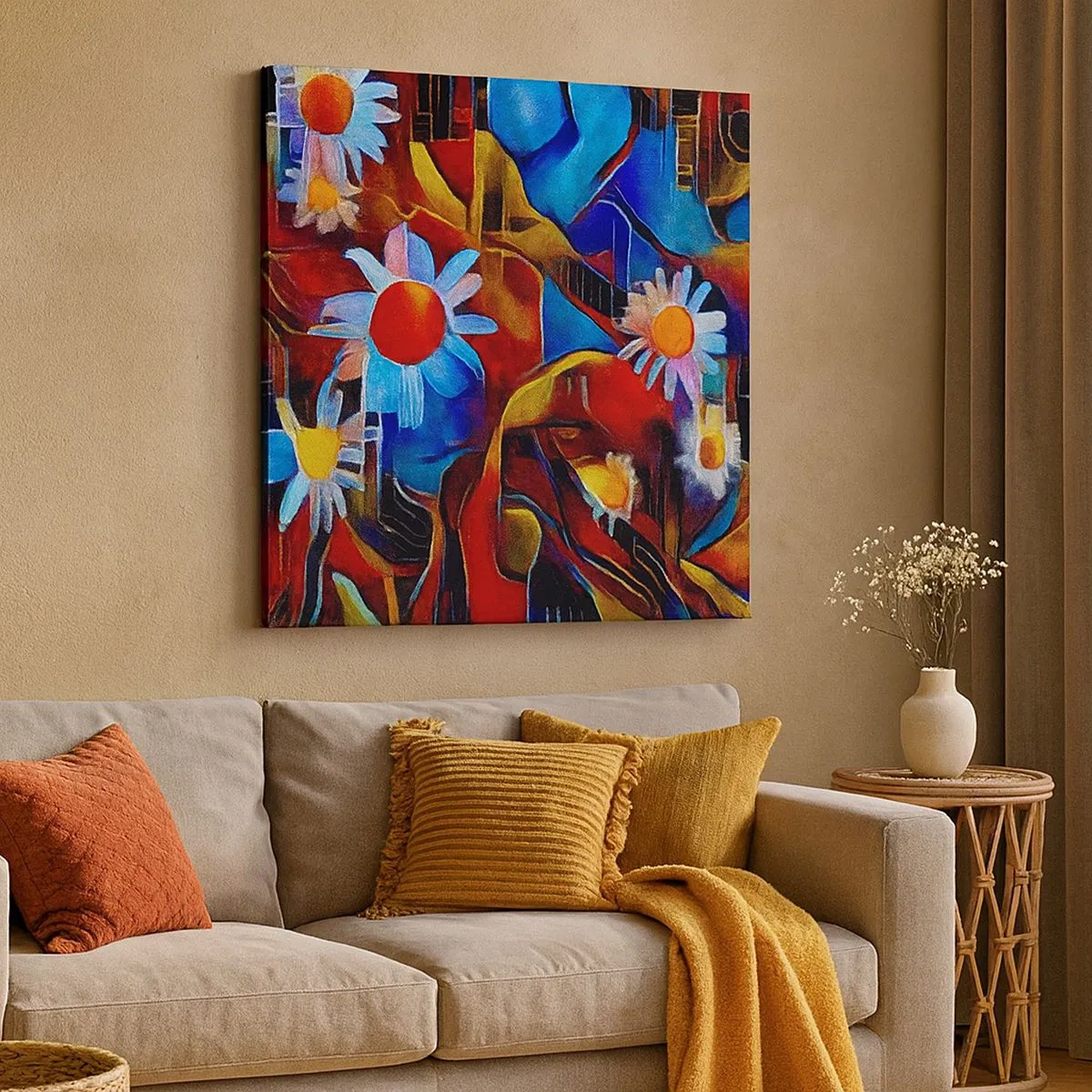 Obraz na plátně - Barvy života - 30x30 cm