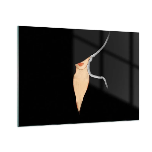 Obraz na skle - Elegance a styl - 100x70 cm