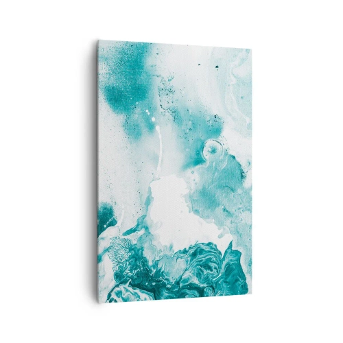 Obraz na plátně - Povodí modré - 80x120 cm