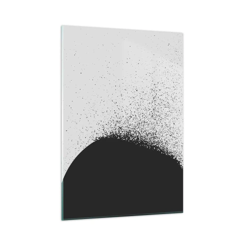 Obraz na skle - Pohyb částic - 50x70 cm
