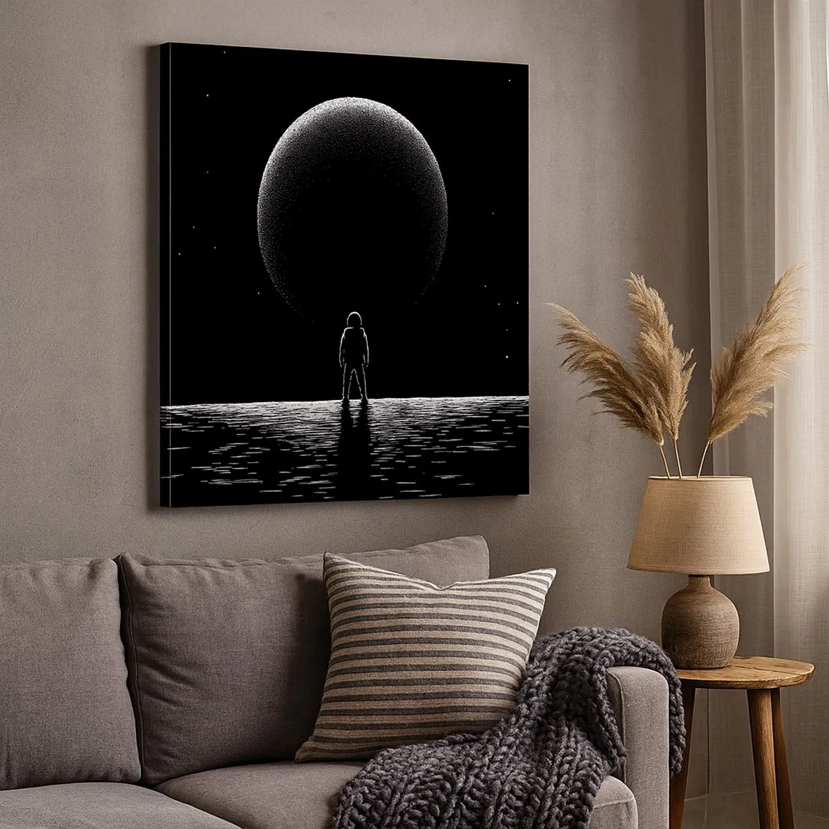 Obraz na plátně - Tváři v tvář - 30x30 cm