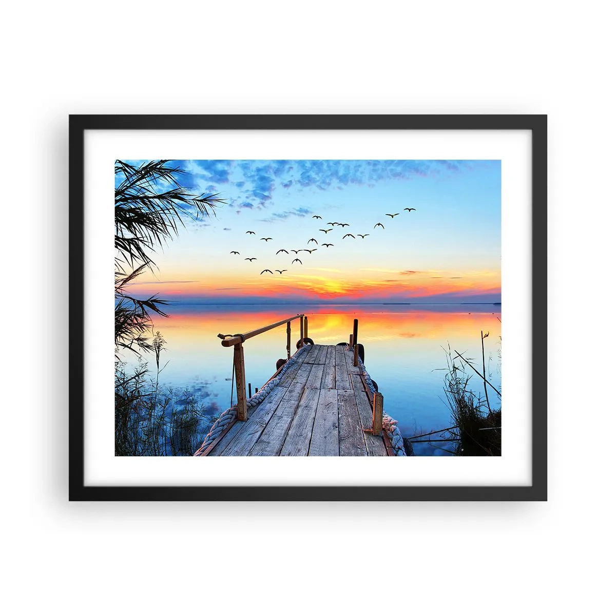 Plakát v černém rámu - Je čas vrátit se… - 50x40 cm